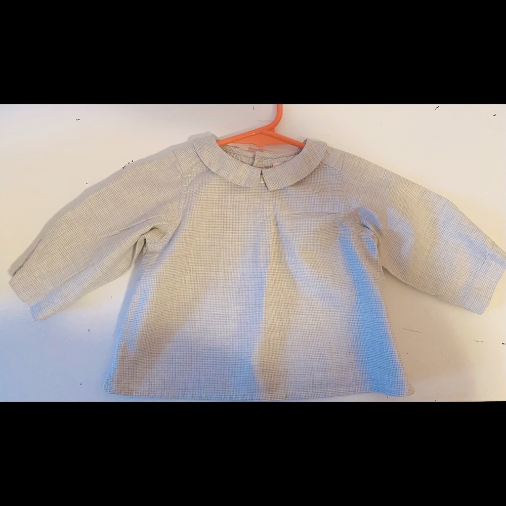 Light blue bonpoint blouse